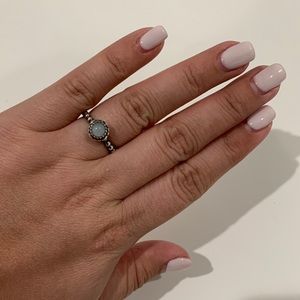 Pandora birthday bloom ring size 7